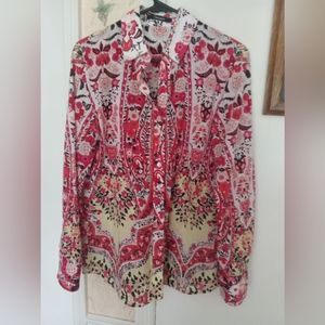 Tahari button down shirt